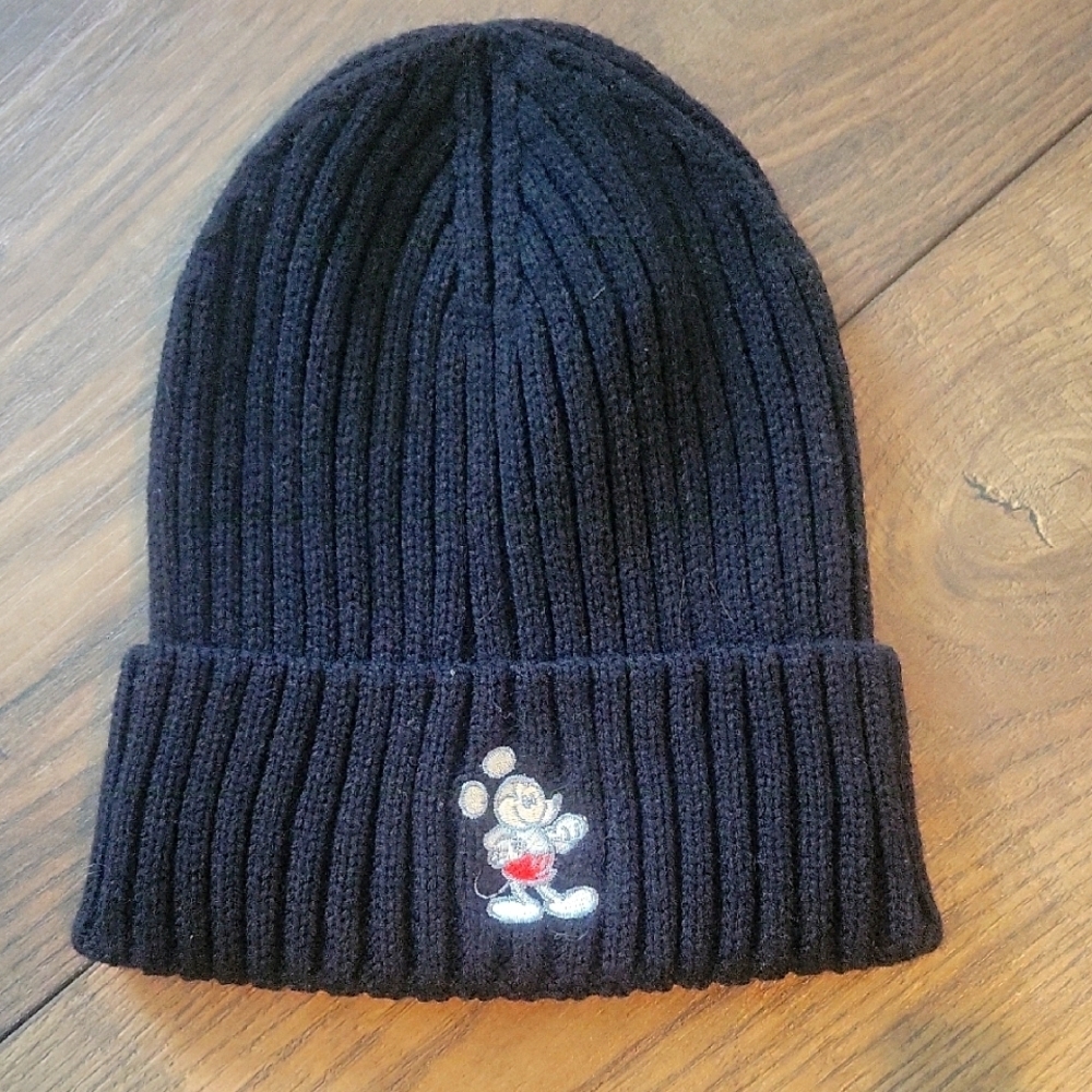Disney MICKEY MOUSE black Beanie, Unisex
